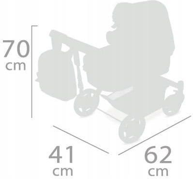 Decuevas Wózek Dla Lalek Salem 80586 - zdjęcie 3