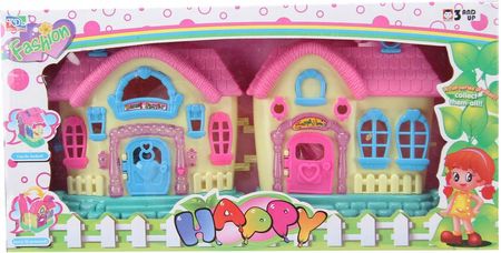 Trifox Różowy Domek Dla Lalek Składana Walizeczka Zabawka Dzieci