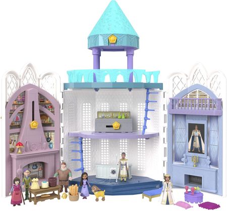 Mattel Disney Wish Życzenie Zamek w Rosas Zestaw z domkiem HPX38