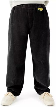 spodnie HOMEBOY - x-tra BEACH BAGGY Cord (BLACK-10) rozmiar: M