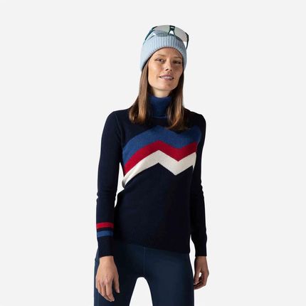 Sweter Rossignol W Mountain Tn granatowy