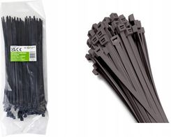 Zdjęcie Ecolight Opaski Zaciskowe Kablowe Trytki 7,6X350Mm Czarna - Kęty
