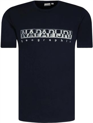Napapijri T-Shirt Sallar NP0A4F9O Czarny -40%