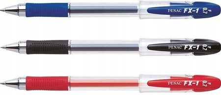 Penac Długopis Żelowy Fx-1 0,7Mm Czerwony
