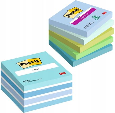 Post-It Sticky Karteczki Samoprzylepne Kostka Niebieska