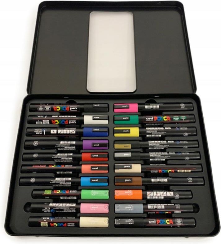 Posca Marker Uni Zestaw 20 Kolorówmetalowy Case - Ceny i opinie - Ceneo.pl