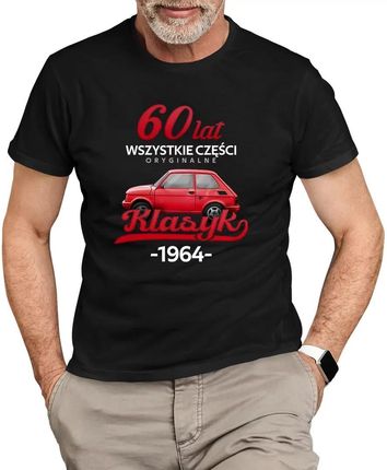 60 Lat Wszystkie części oryginalne Klasyk od 1964 - męska koszulka na prezent