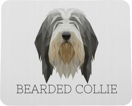 Bearded Collie geometryczny (GEOPPM074)