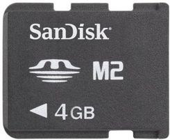 Karta pamięci do aparatu Sandisk Mobile Ultra Memory Stick Micro (M2) 4GB Card (SDMSM2Y-4096E11M) - zdjęcie 1