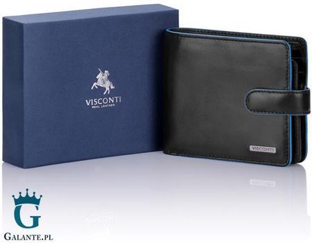 Elegancki portfel męski Visconti ALP-86 RFID