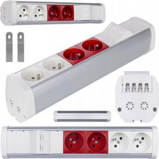 Zdjęcie Kontakt Simon Simon 480 4xGN 2x RJ45 biała (48230E220K0000030) - Libiąż