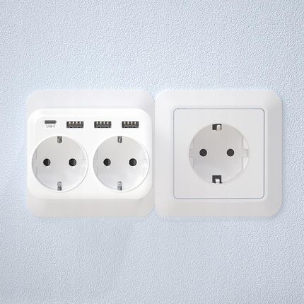 Listwa zasilająca Lencent Gniazdka Sieciowego Z Portami Usb I Usb