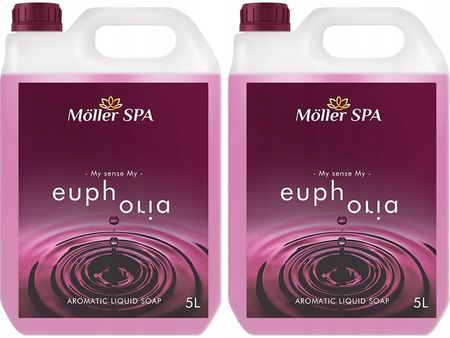 Moller Spa Mydło W Płynie O Zapachu Perfum Euphoria 2 x 5l