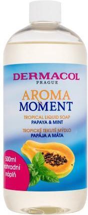Dermacol Aroma Moment Papaya & Mint Tropical Liquid Soap Mydło W Płynie Napełnienie 500 ml