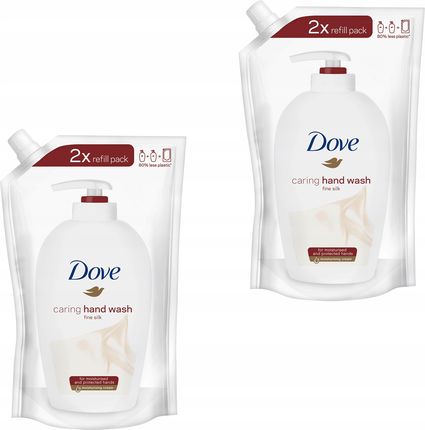 Dove Caring Hand Fine Silk Mydło W Płynie 1000 ml