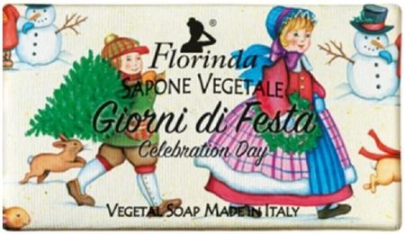 Florinda Włochy Świąteczna Kolekcja Naturalne Mydło W Kostce Kwiat Tuberozy 100 g