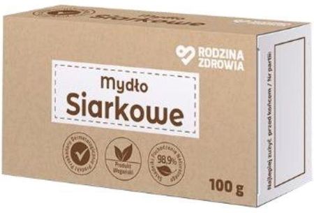 Silesian Pharma Rodzina Zdrowia Mydło Siarkowe 100 g