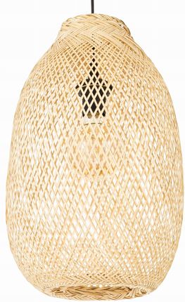 Lampa wisząca Boho bambusowa podłużna 40cm TH05