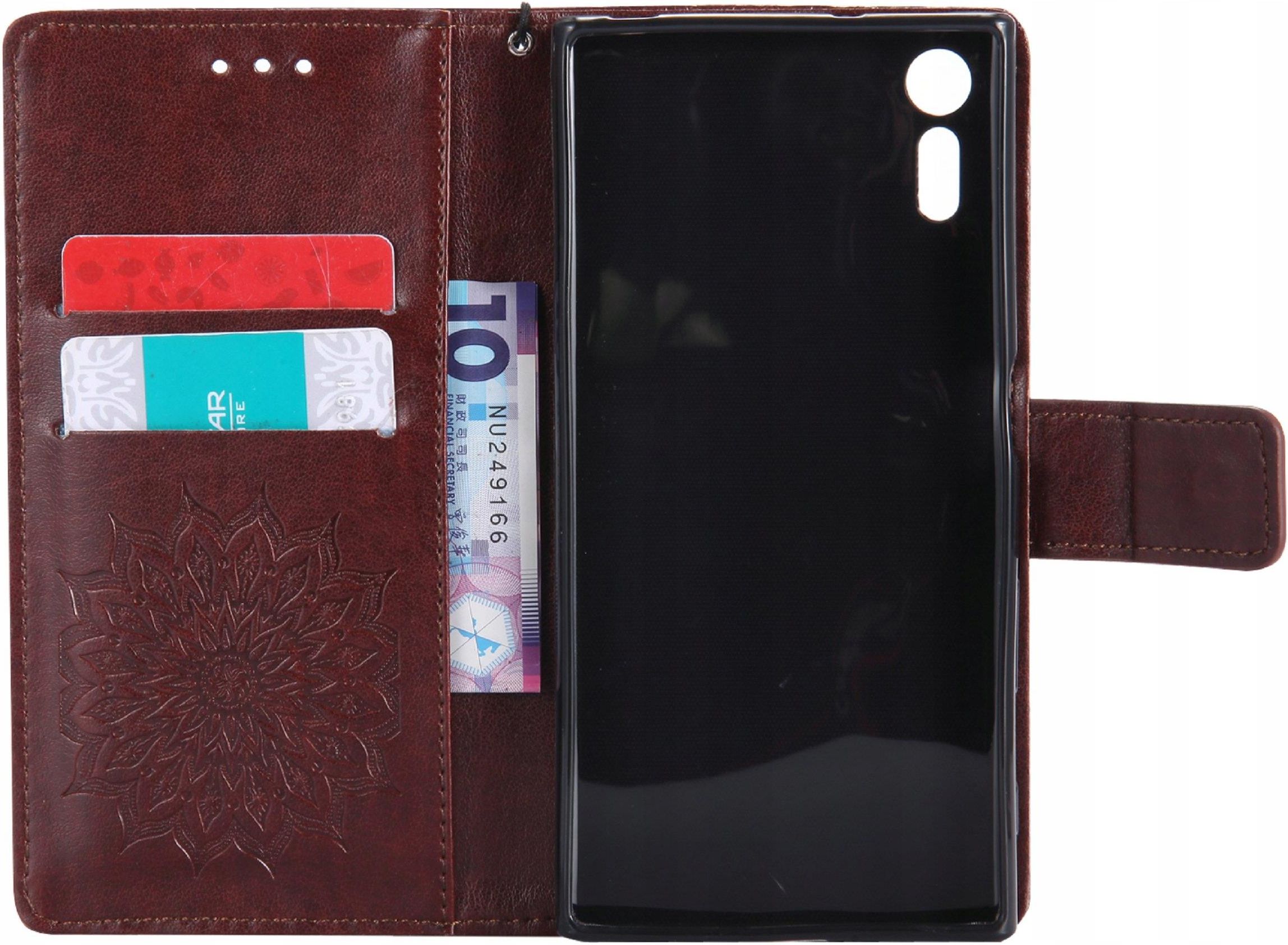 mumbi Borsa in vera pelle compatibile con Sony Xperia XZ1