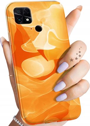 Etui Do Xiaomi Poco C40 Pomarańczowe Pomarańcze Orange Obudowa Case