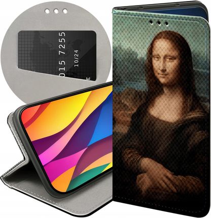 Hello Case Etui Do Samsung Galaxy J6 2018 Wzory Leonardo Da Vinci Mona Łasiczka