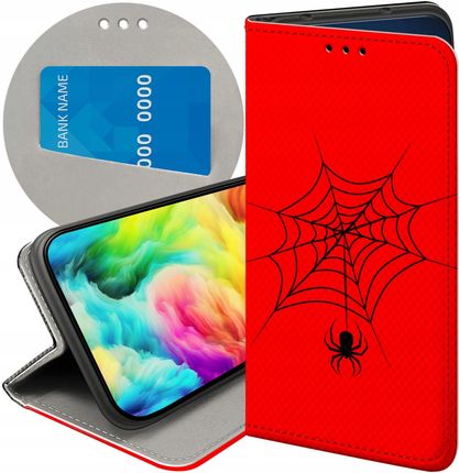 Hello Case Etui Z Klapką Do Samsung Galaxy J6 2018 Wzory Pająk Spider Pajęczyna