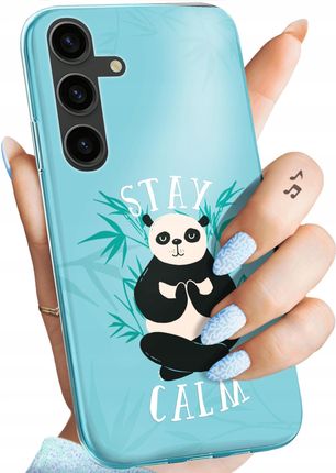 Hello Case Etui Do Samsung Galaxy S24 Wzory Panda Bambus Pandy Obudowa Pokrowiec