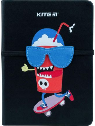 Kite Notes Notatnik Pamiętnik B6 Czarny Skateboard