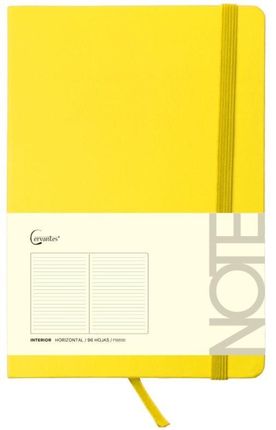 Mp Notes Notatnik 96 Kartek A5 Żółty W Kratkę