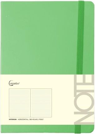 Mp Notes Notatnik 96 Kartek A7 Zielony Gładki