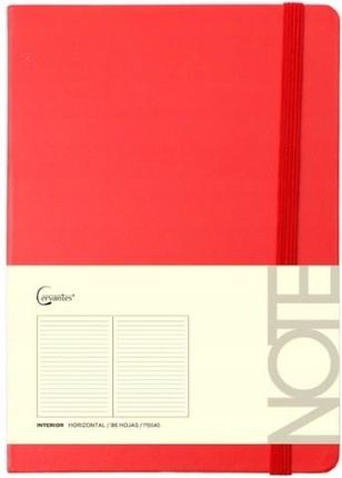 Mp Notes Notatnik 96 Kartek A6 Czerwony W Kratkę