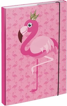 Baagl Teczki Na Zeszyty Szkolne A4 Flamingo