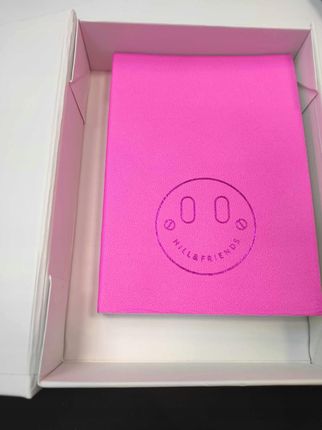 Hill&Friends Notes Happy Pink