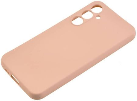 Etui silikonowe case guma plecki do Samsung Galaxy S23 Fe różowy