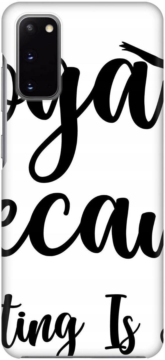 Hard Case Samsung Galaxy S20 Yoga Because Adulting Etui Na Telefon Ceny I Opinie Ceneopl