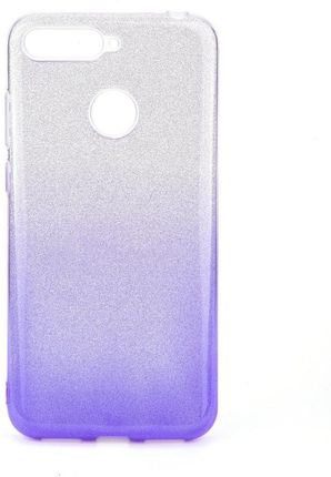 Etui Huawei Y6 Prime 2018 Shining Clear/Blue +szkł