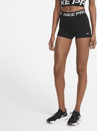 Spodenki damskie Nike Pro 8 cm - Czerń