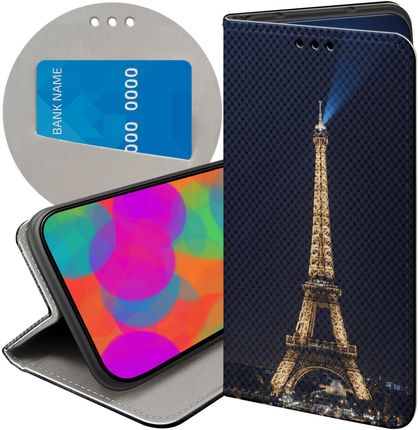 Etui Z Klapką Do Samsung Galaxy Xcover 3 Paryż Francja Eiffel Futerał