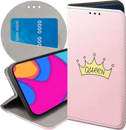 Etui Z Klapką Do Samsung Galaxy A20S Księżniczka Queen Princess Case