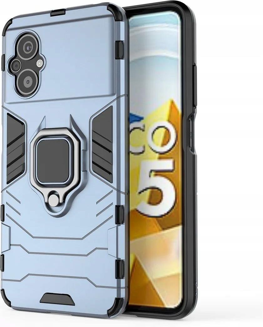 RanTuo Xiaomi Poco M5 Case, TPU + PC Hybrid Armor 2 in 1
