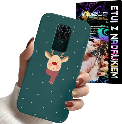 Etui Case Do Xiaomi Note 9 Pro Świąteczne Renifer Mikołaj