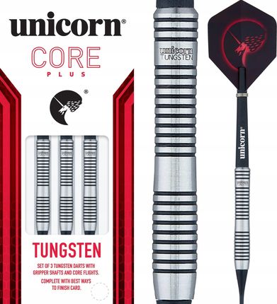 Lotki Rzutki Dart Unicorn Core 70% Wolfra 18G Soft