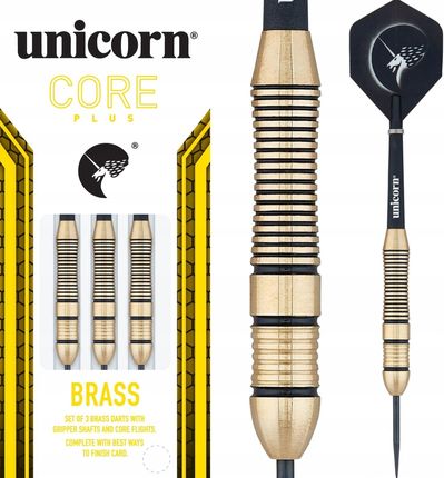 Lotki Rzutki Dart Unicorn Core Plus Mosiężne 24G