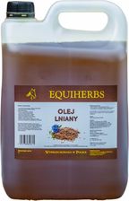 Zdjęcie Olej Lniany Dla Koni 5L Equiherbs - Wielbark