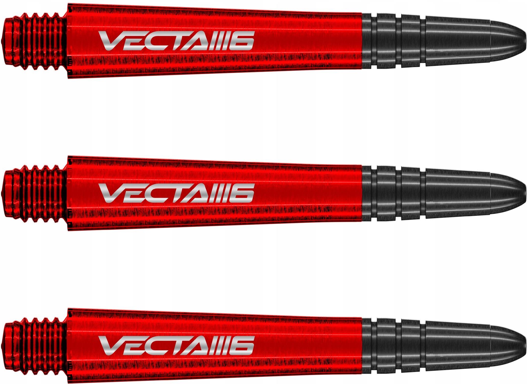 Shafty Winmau Vecta Blade 6 Medium Red Czerwone Ceny i opinie Ceneo.pl