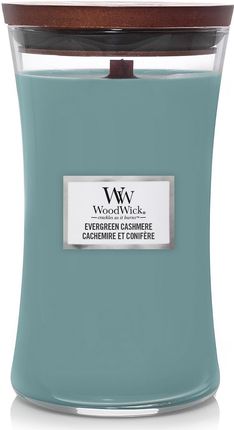 WoodWick Evergreen Cashmere Świeca Duża 610g