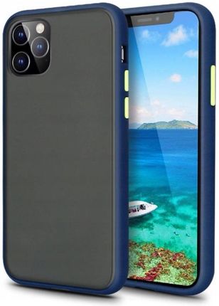 Etui do Samsung Galaxy A20S matowe niebieskie