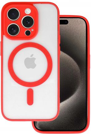 Acrylic Color Magsafe Case do Iphone 11 czerwony