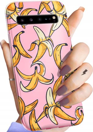 Etui Do Samsung Galaxy S10 5G Banan Owoc Żółty Obudowa Pokrowiec Case