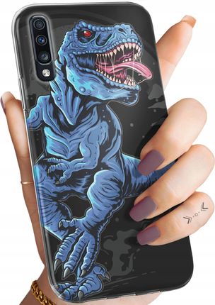 Etumi Etui Do Samsung A70 Wzory Dinozaury Reptilia Prehistoryczne Obudowa Case